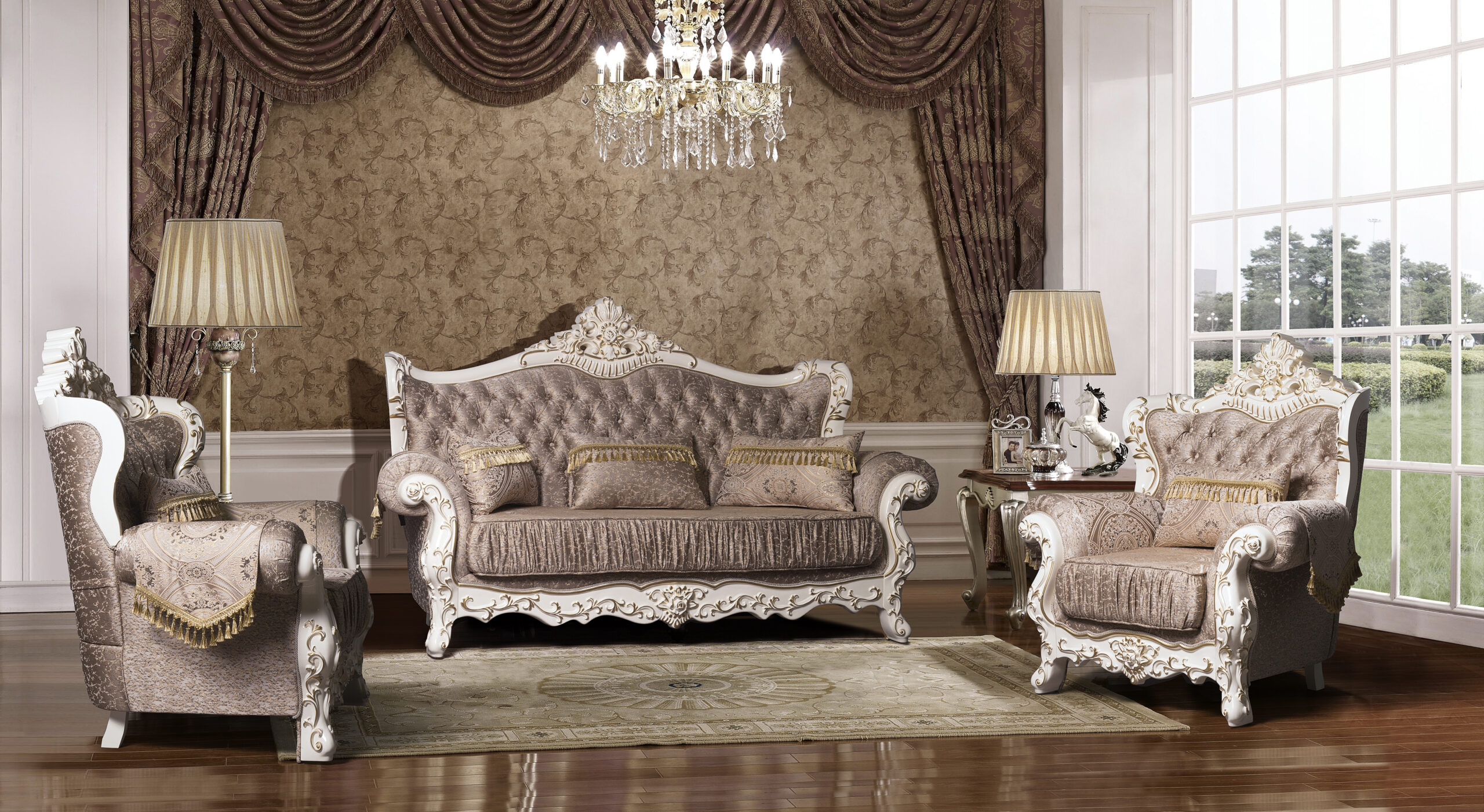 Розалина Беж Крем (2-х)