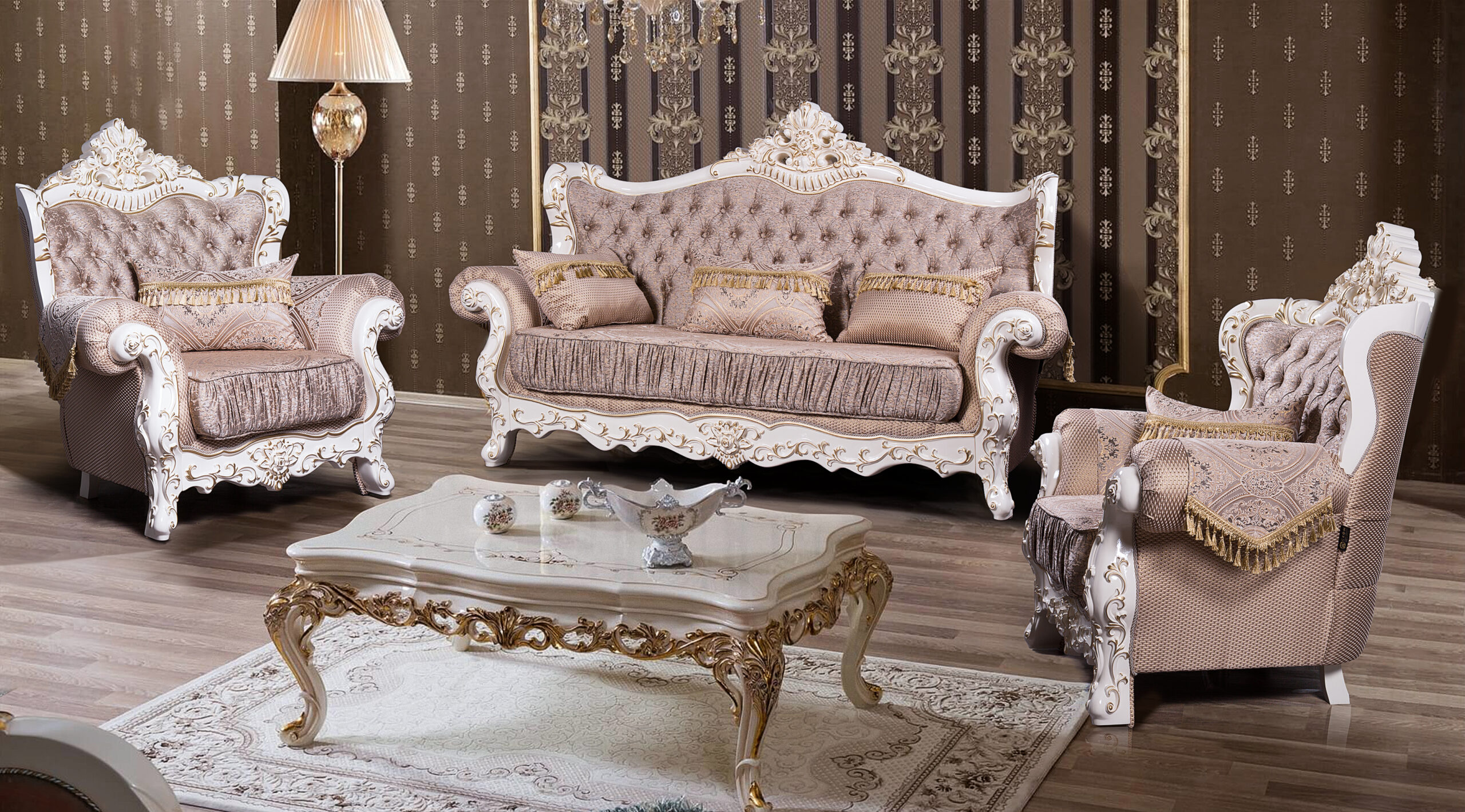 Розалина Беж Крем (3-х)