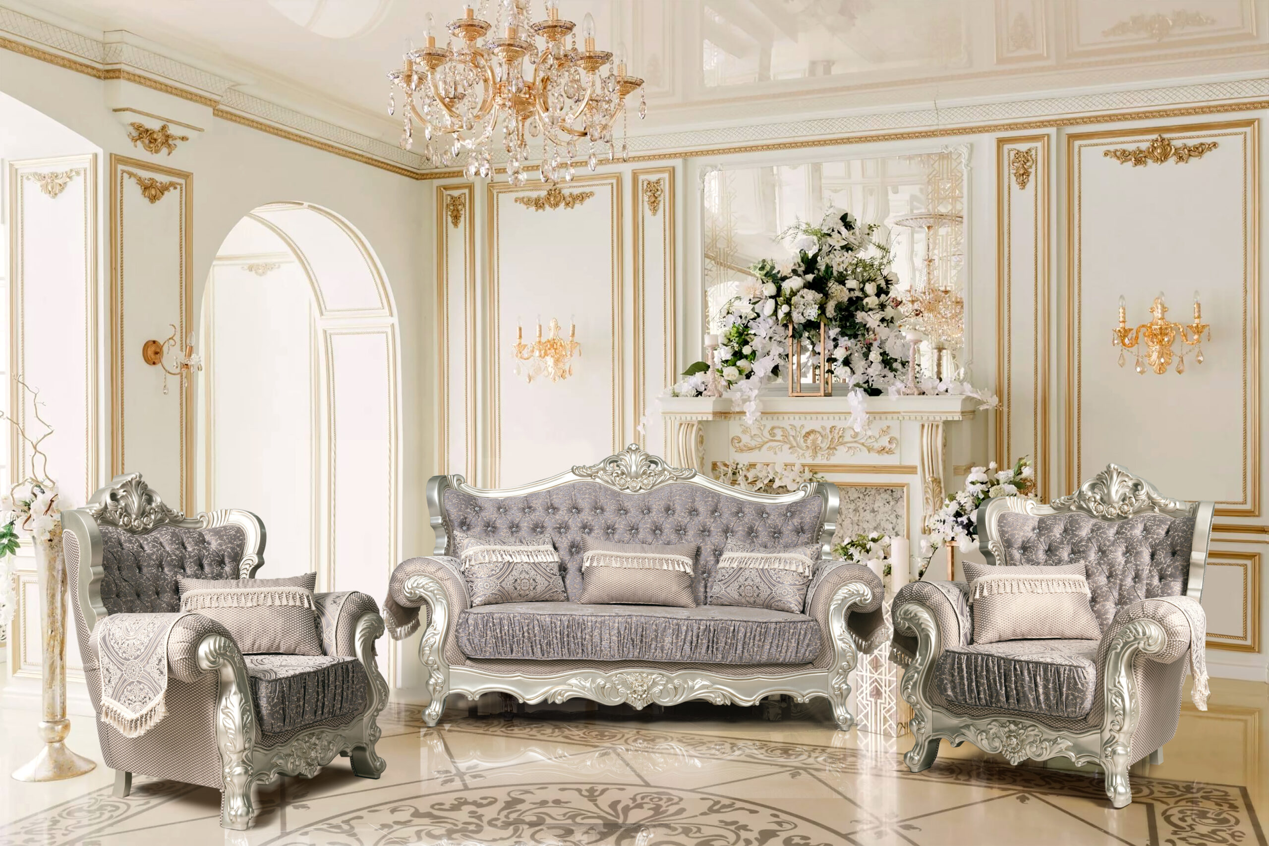 Валенсия шампань перламутр