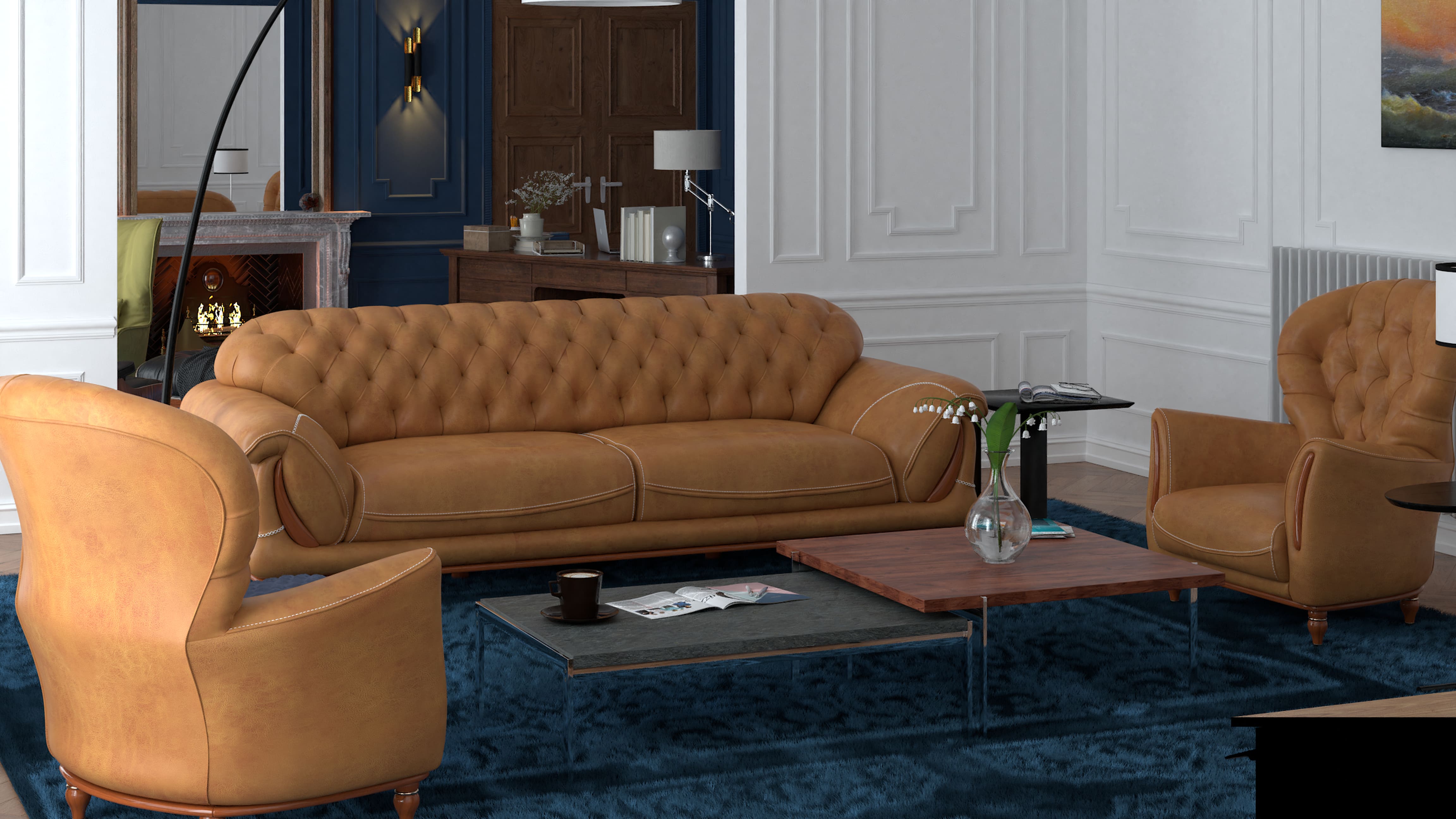 Мягкая мебель "Медуза" от производителя "СКФМ"