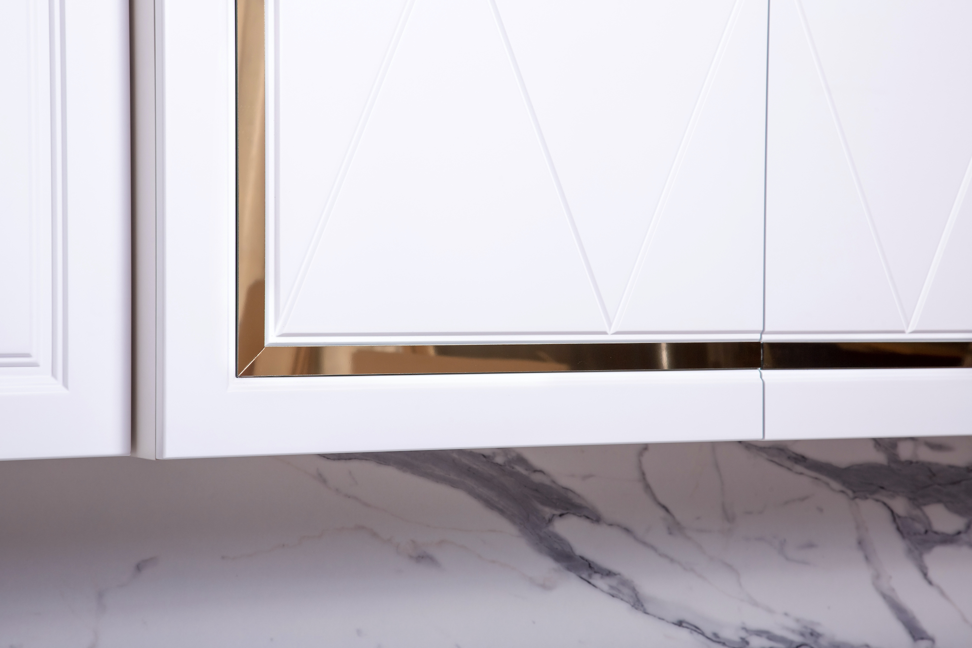 Детали, кухня "Лючия" бело-серый 3