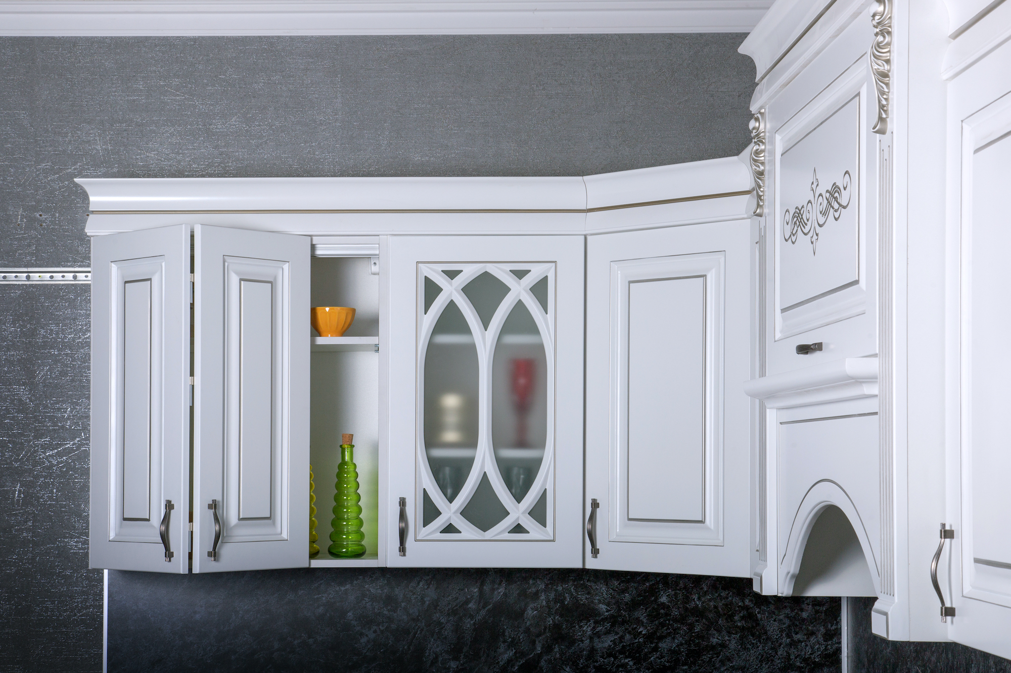 Детали, кухня "Аделина" белая угловая, 4