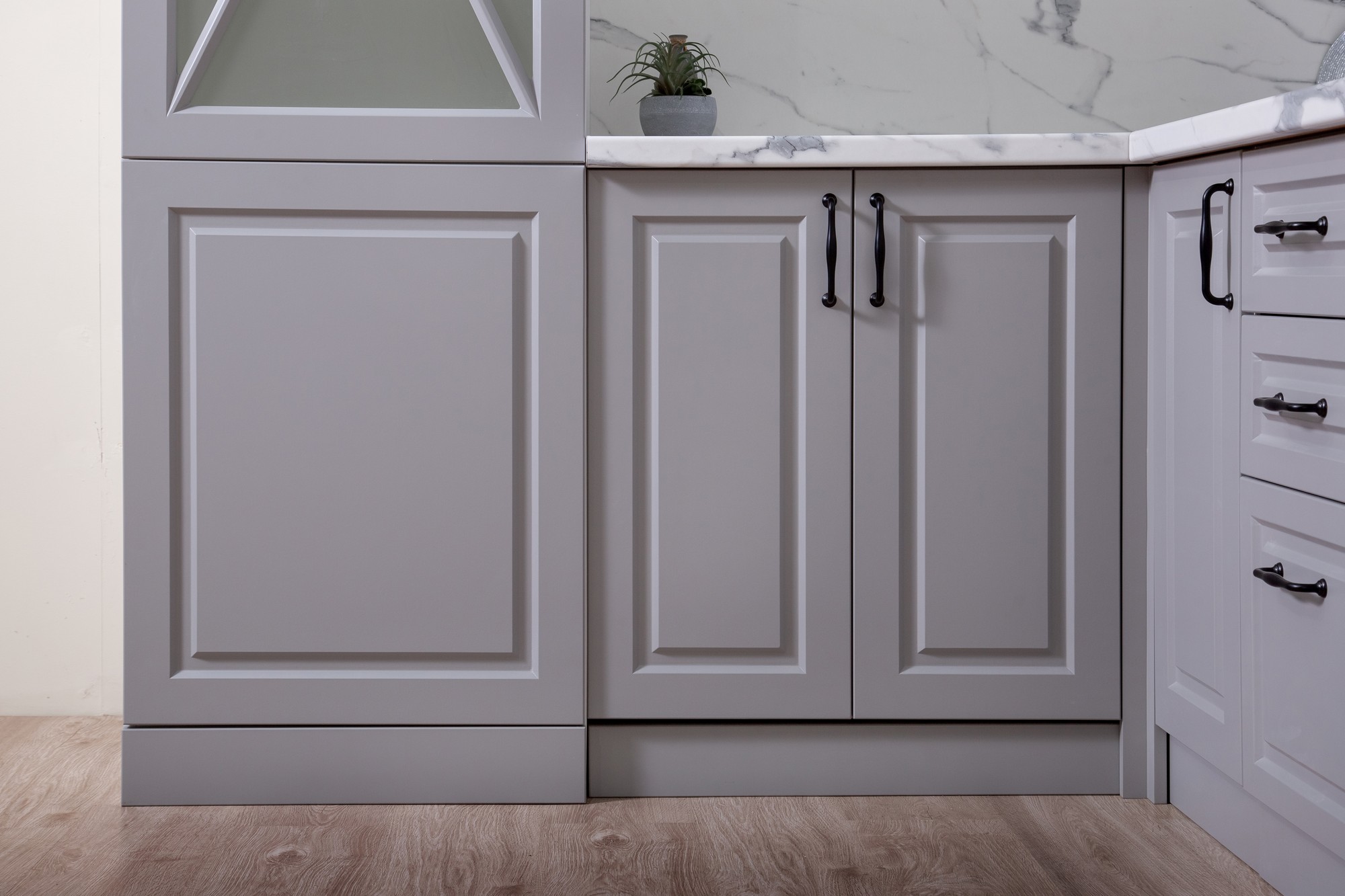 Кухонная мебель "Виктория" угловая седая ночь | Детали 5
