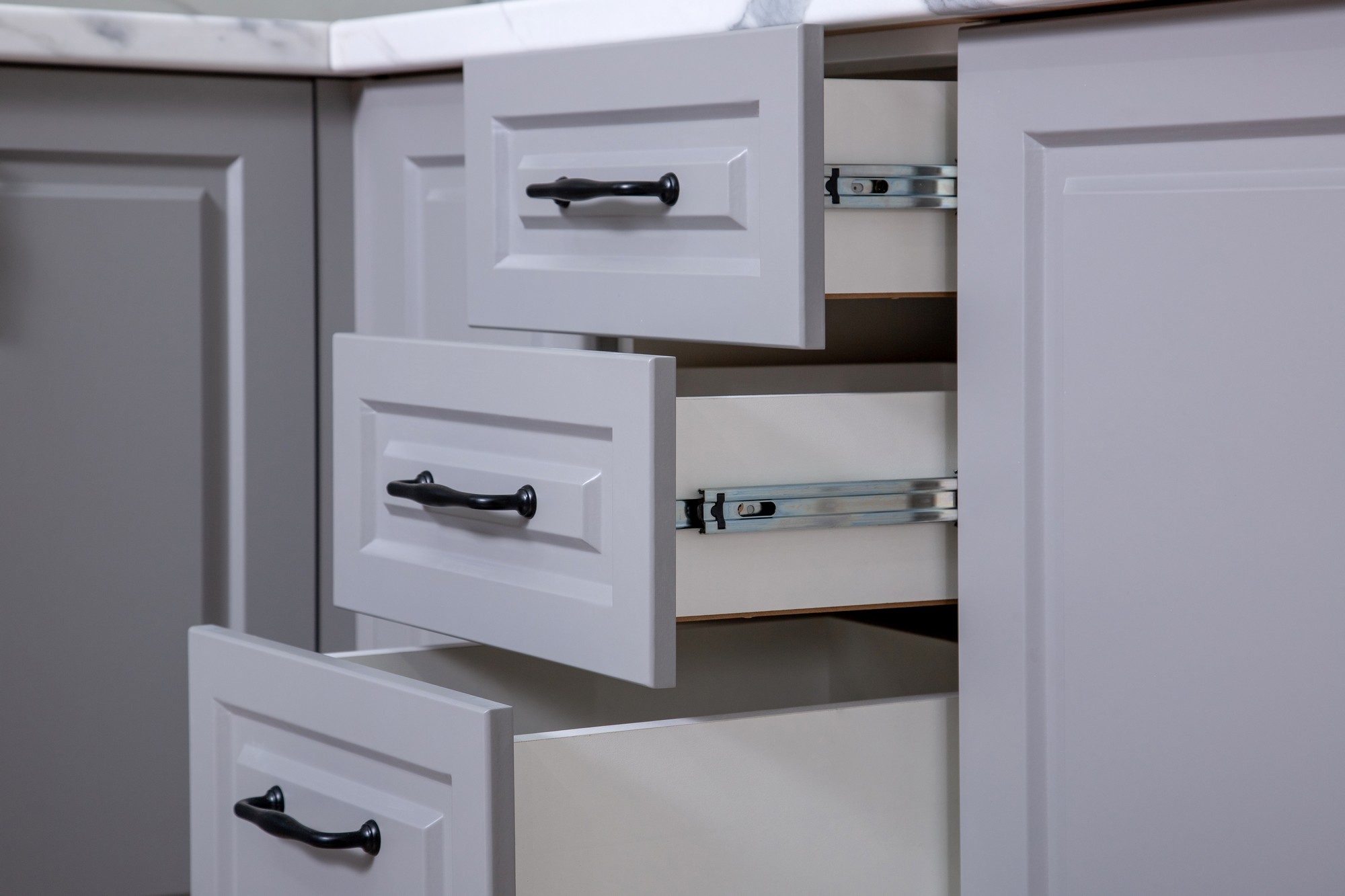Кухонная мебель "Виктория" угловая седая ночь | Детали 8