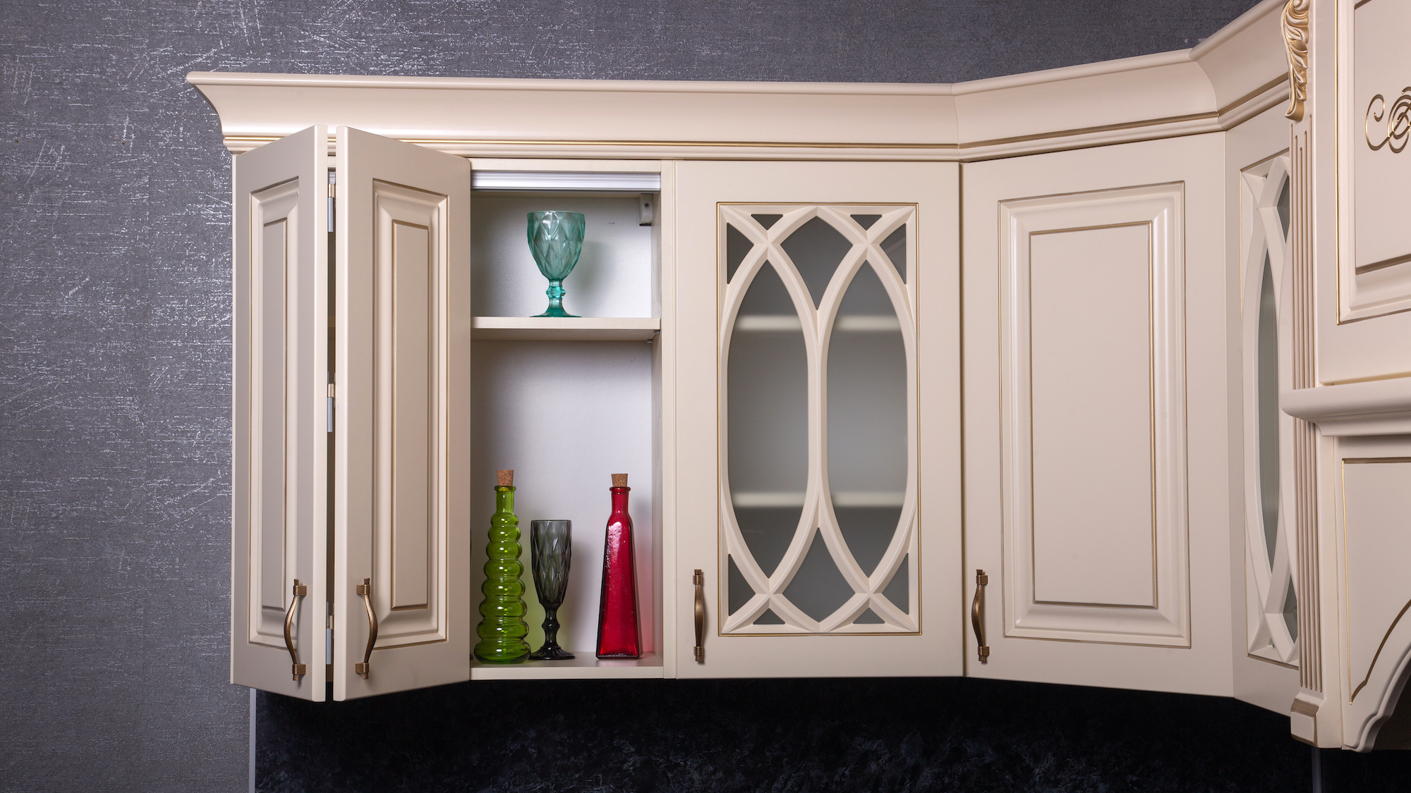 Детали, кухня "Аделина" бежевая угловая, 4