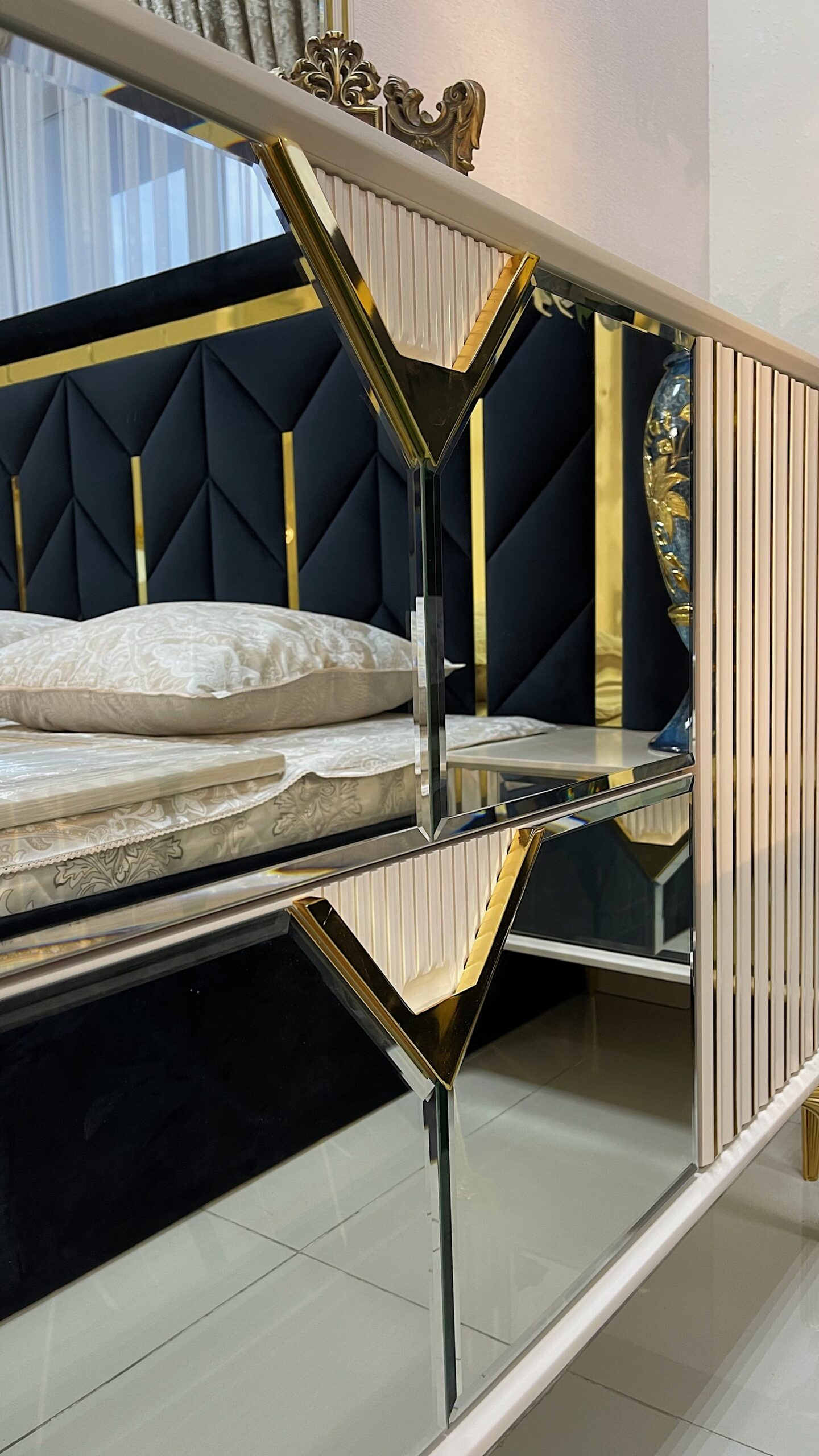 Спальная мебель "Анкара" зеркальная | Детали 6 Спальная мебель "Анкара" зеркальная | Детали 6