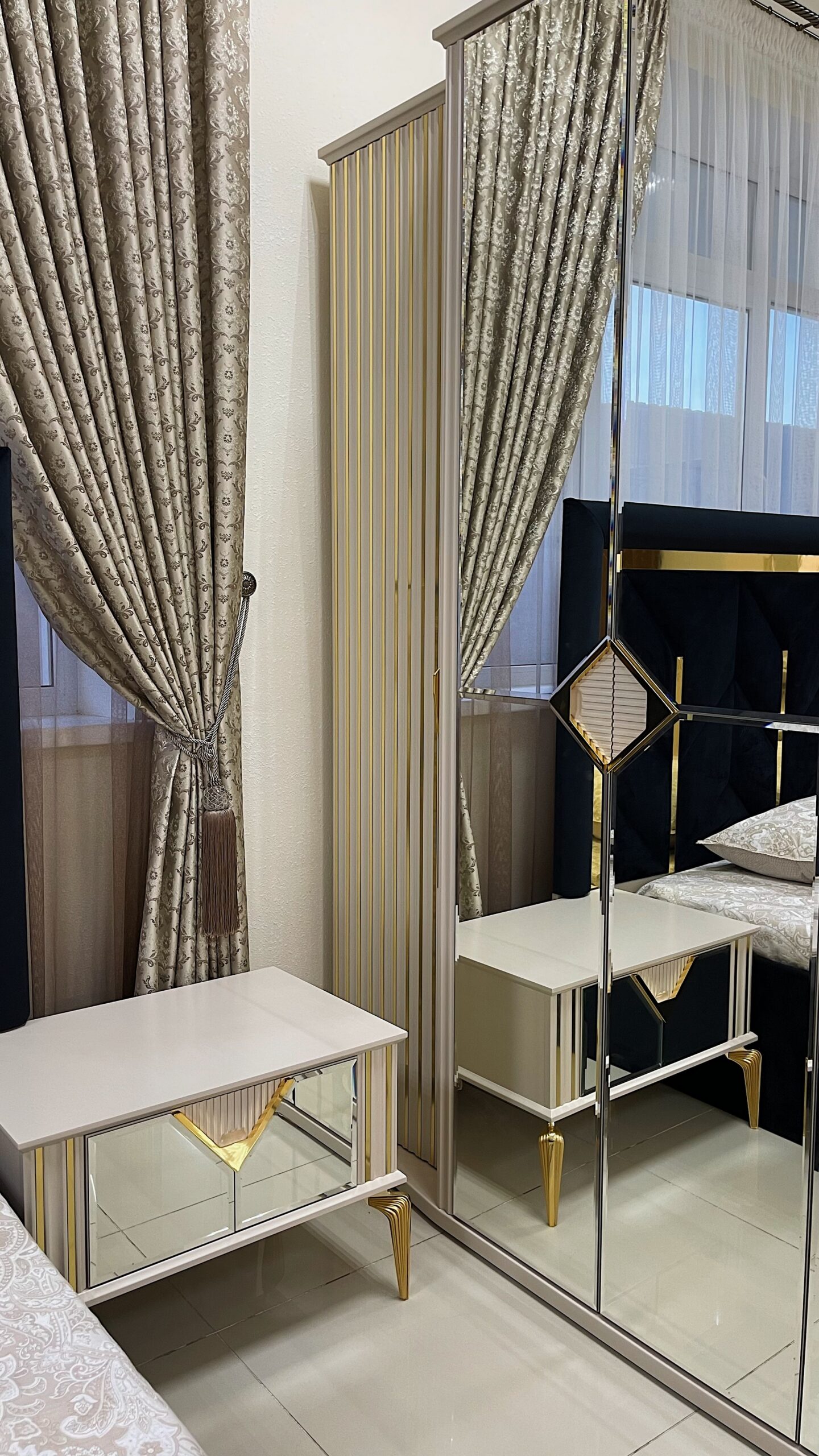 Спальная мебель "Анкара" зеркальная | Детали 4 Спальная мебель "Анкара" зеркальная | Детали 4