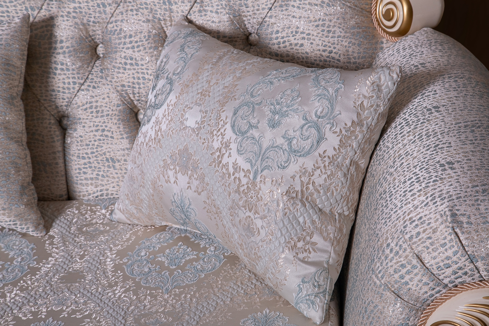 Детали мягкой мебели "Фериде" бирюза 2 Детали мягкой мебели "Фериде" бирюза 2