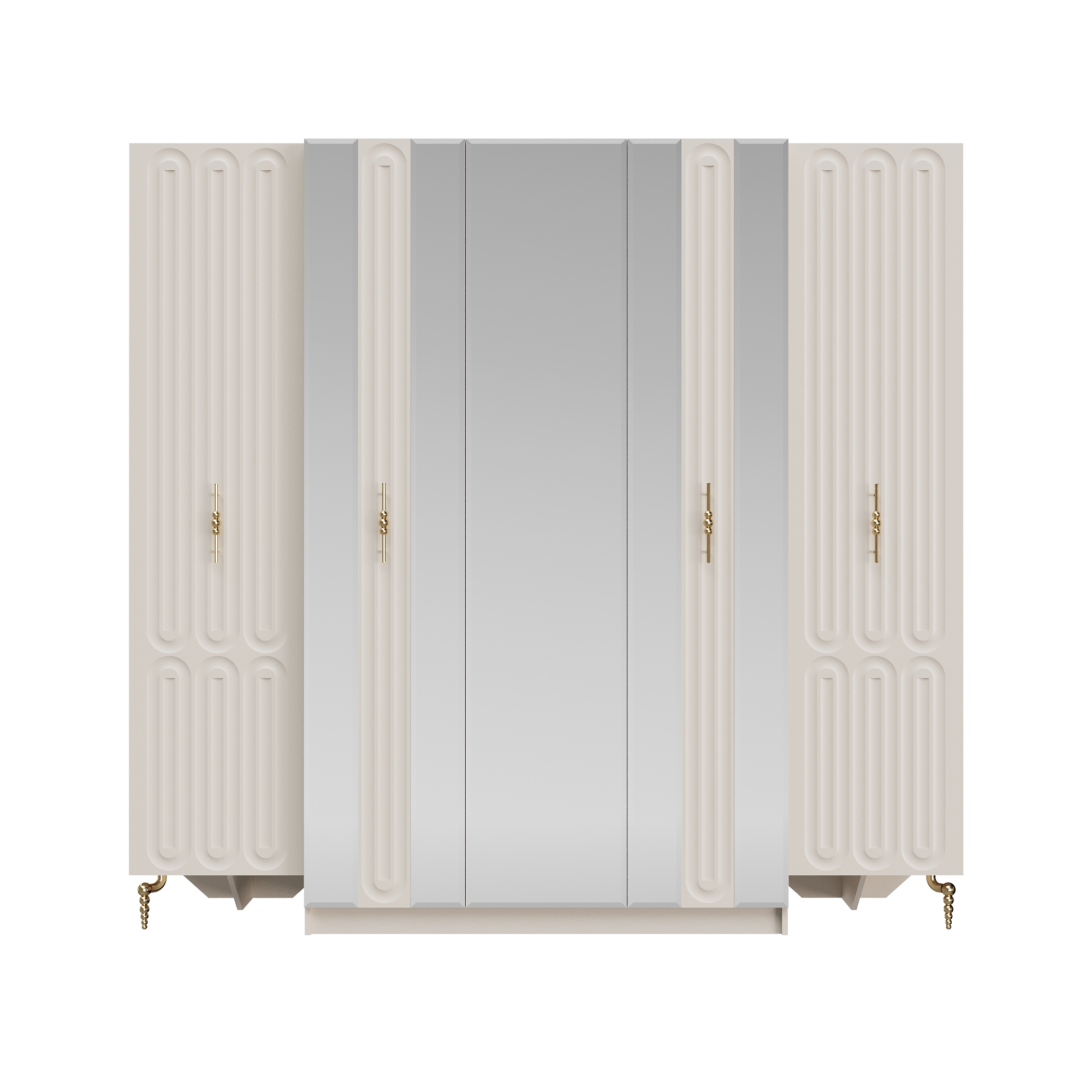 Шкаф_galaxy Спальная мебель "Галакси" Сатин | Шкаф