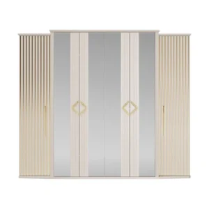 Спальная мебель "Анкара" фрезерованная | Шкаф 6 двер.