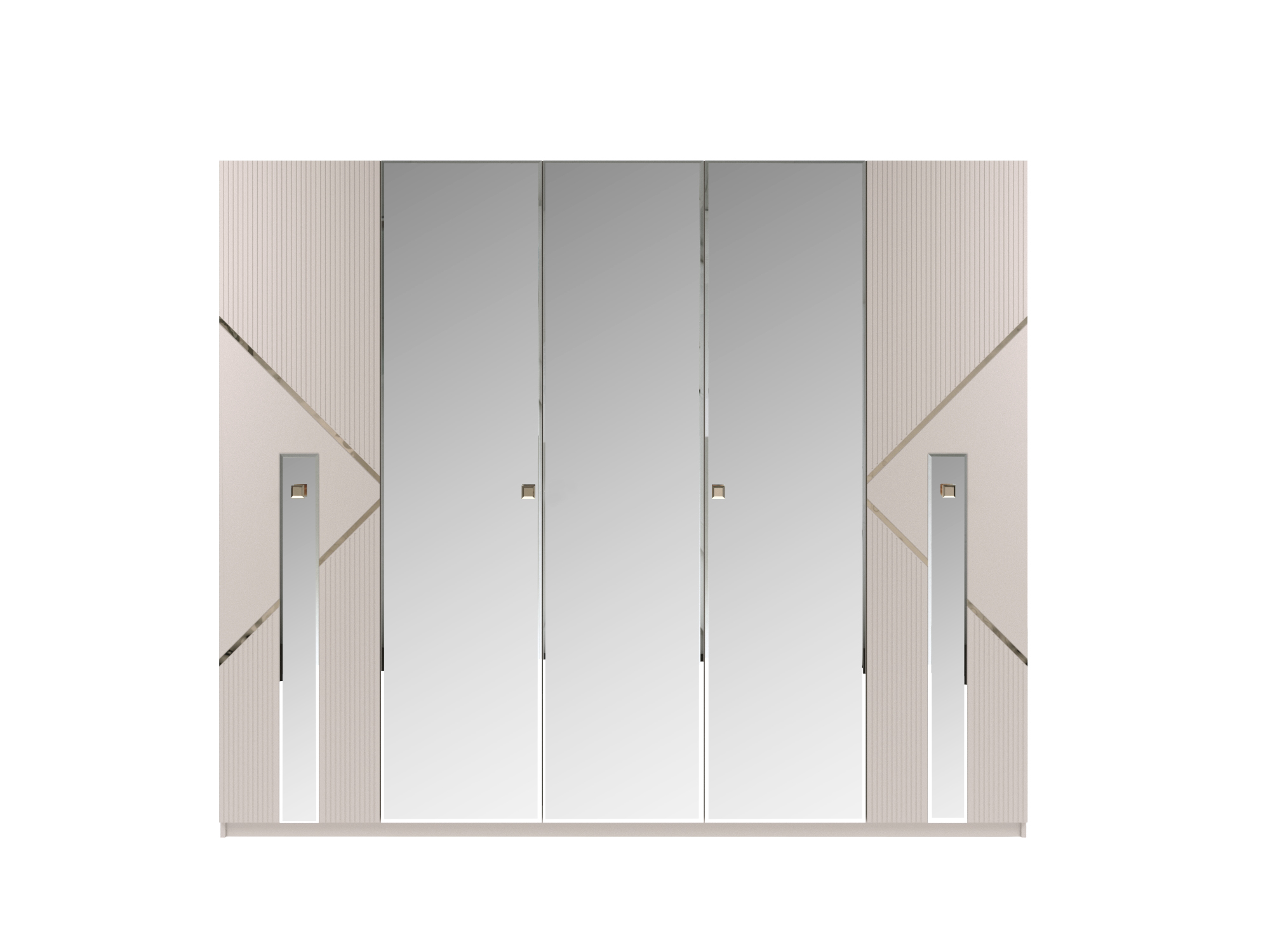 spalnya_alize_satin_4dv_shkaf Спальная мебель "Ализе" | Шкаф 5 дв