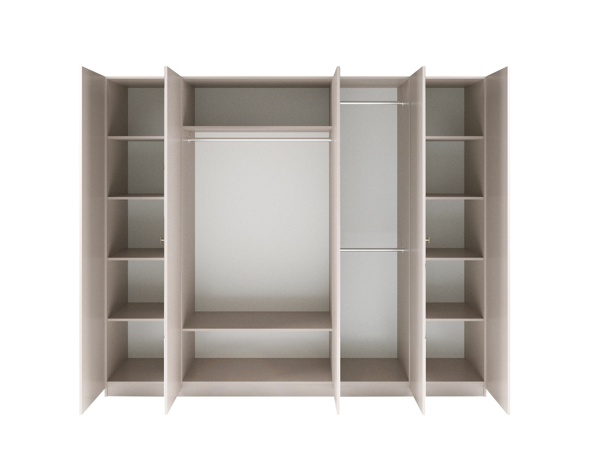 spalnya_alize_satin_4dv_shkaf_otk Спальная мебель "Ализе" | Шкаф 5 дв отк