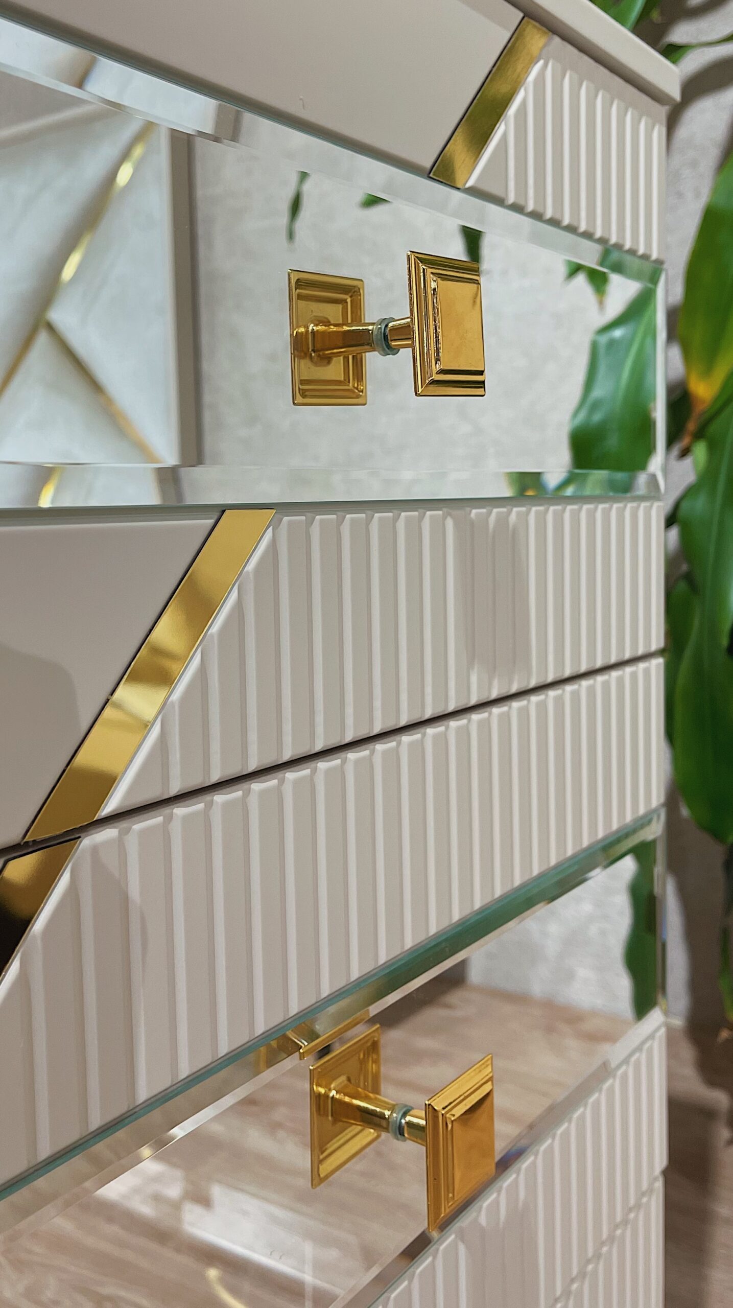 Спальная мебель "Ализе" сатин 4 дв | Детали 6