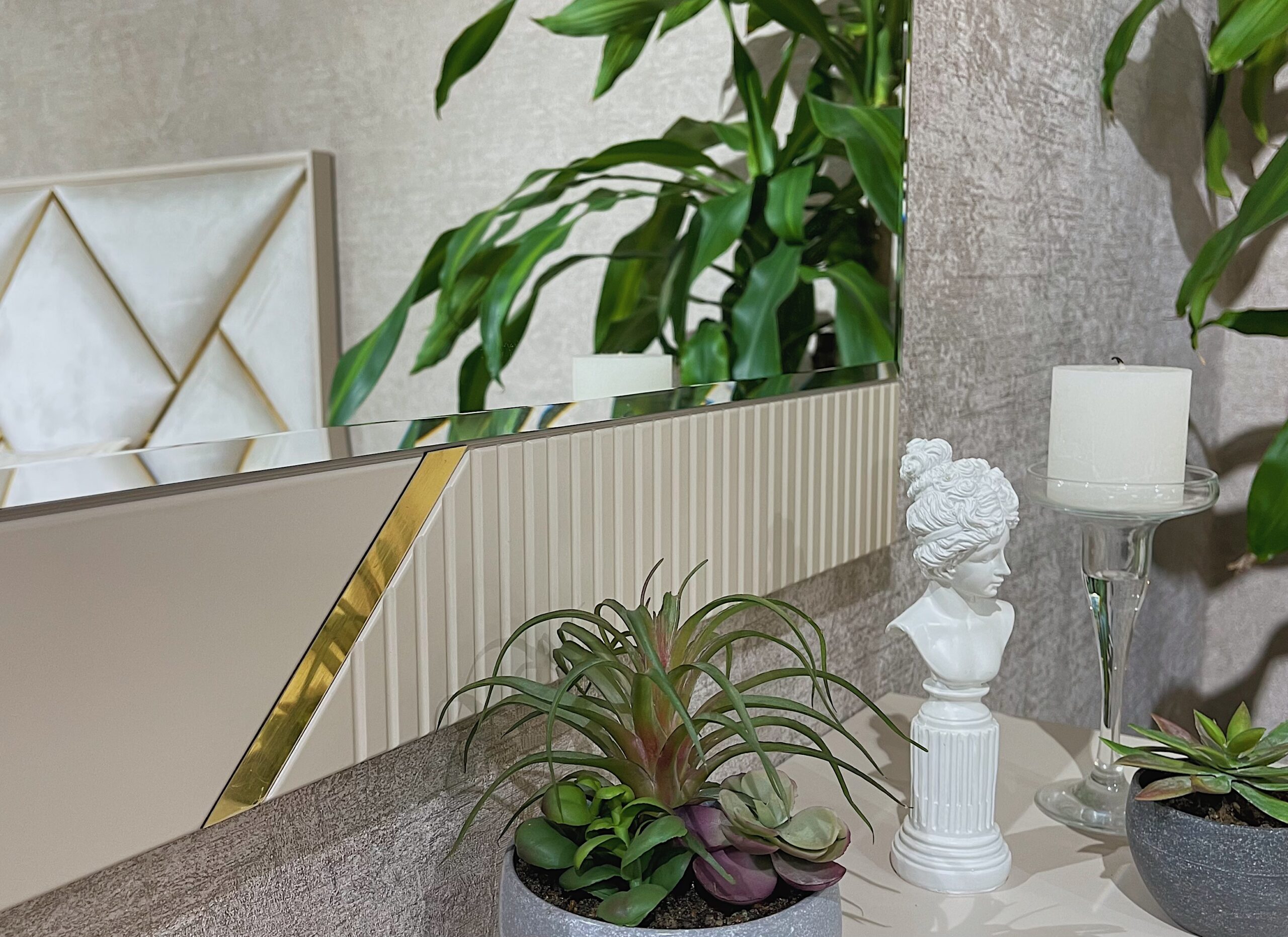 Спальная мебель "Ализе" сатин 4 дв | Детали 7