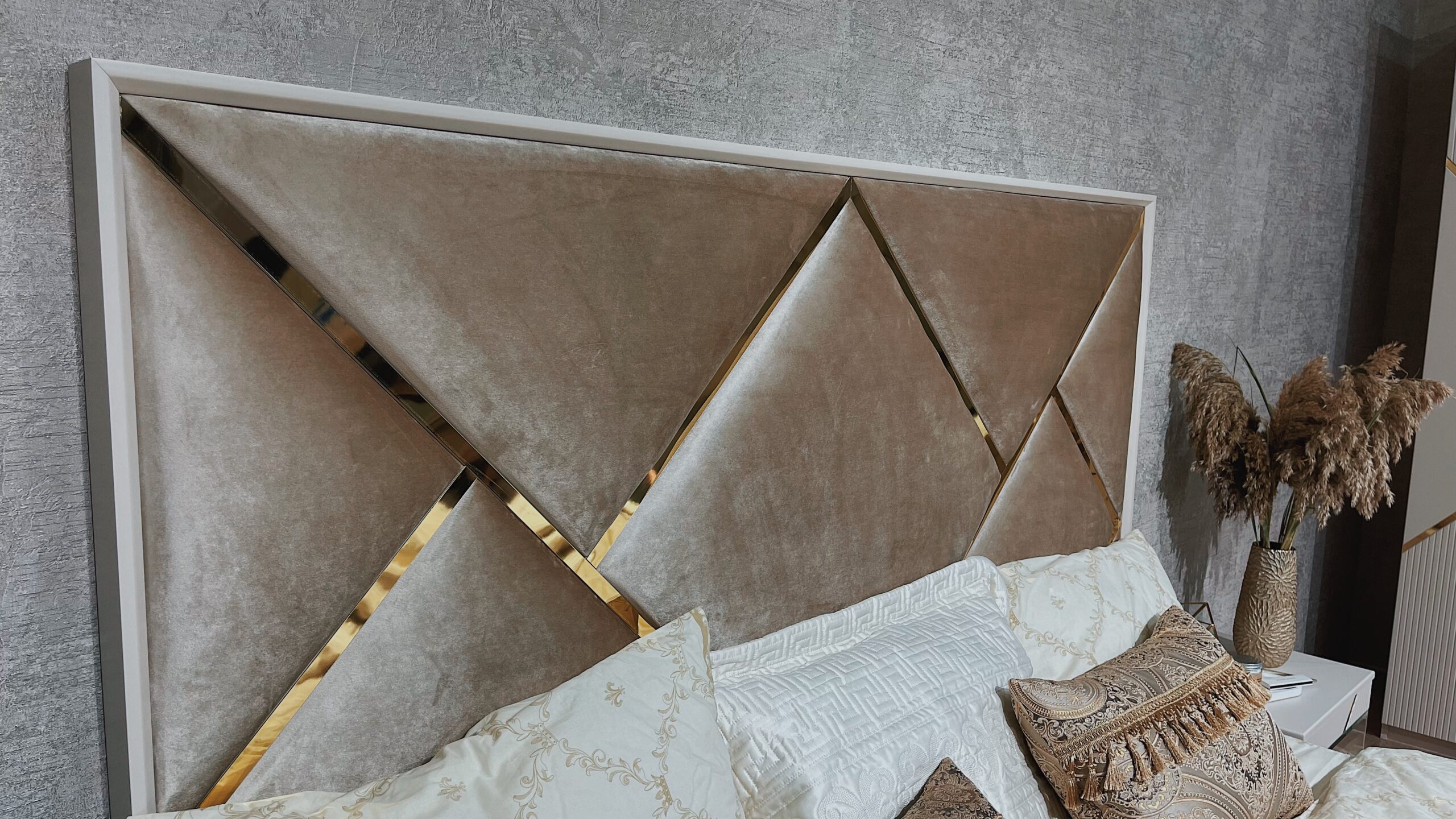 Спальная мебель "Ализе" сатин 5 дв | Детали 3