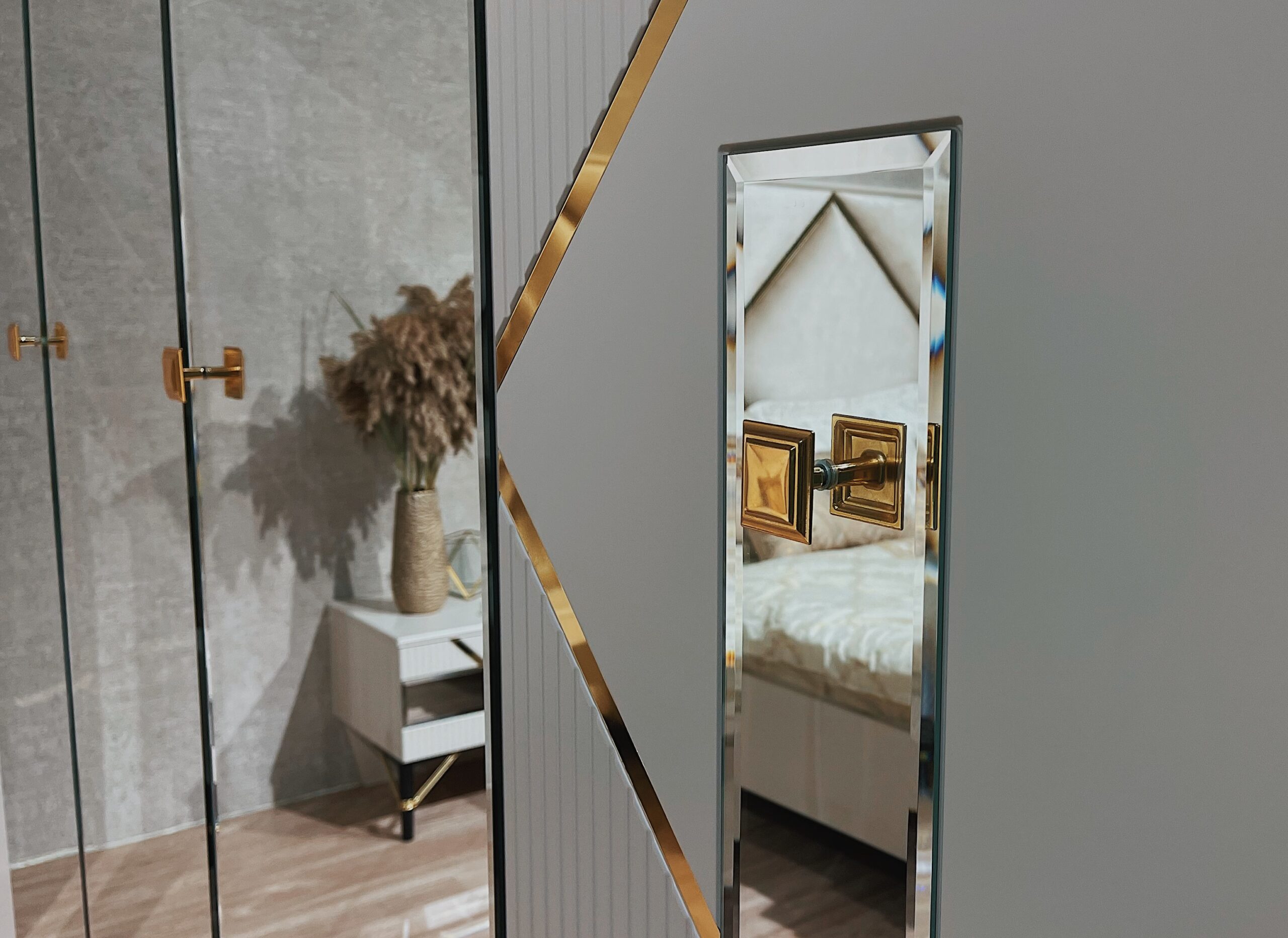 Спальная мебель "Ализе" сатин 5 дв | Детали 6