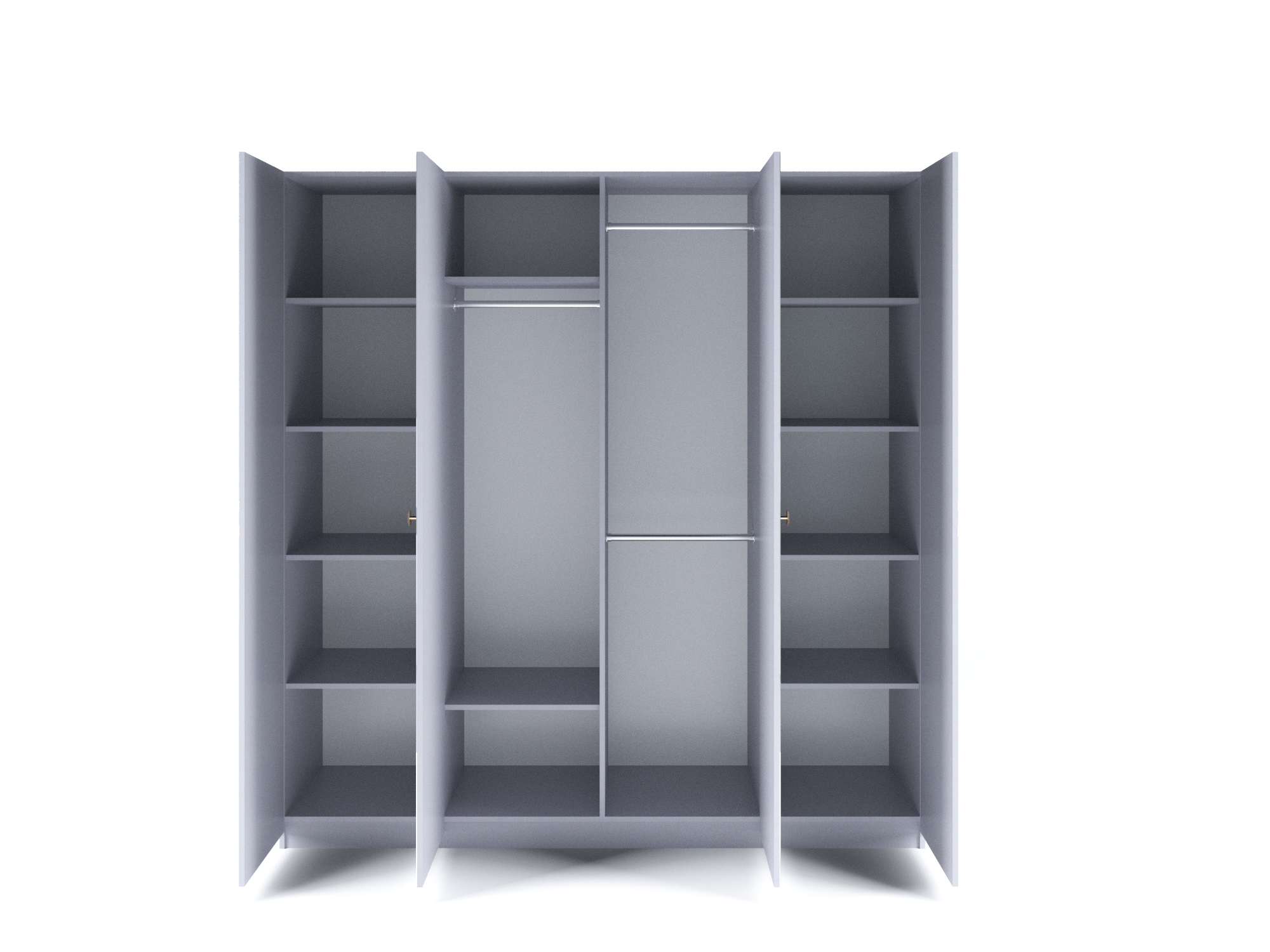 spalnya_mebel_alize_seraya_4dv_shkaf_otk Спальная мебель "Ализе" | Шкаф 4 дв отк