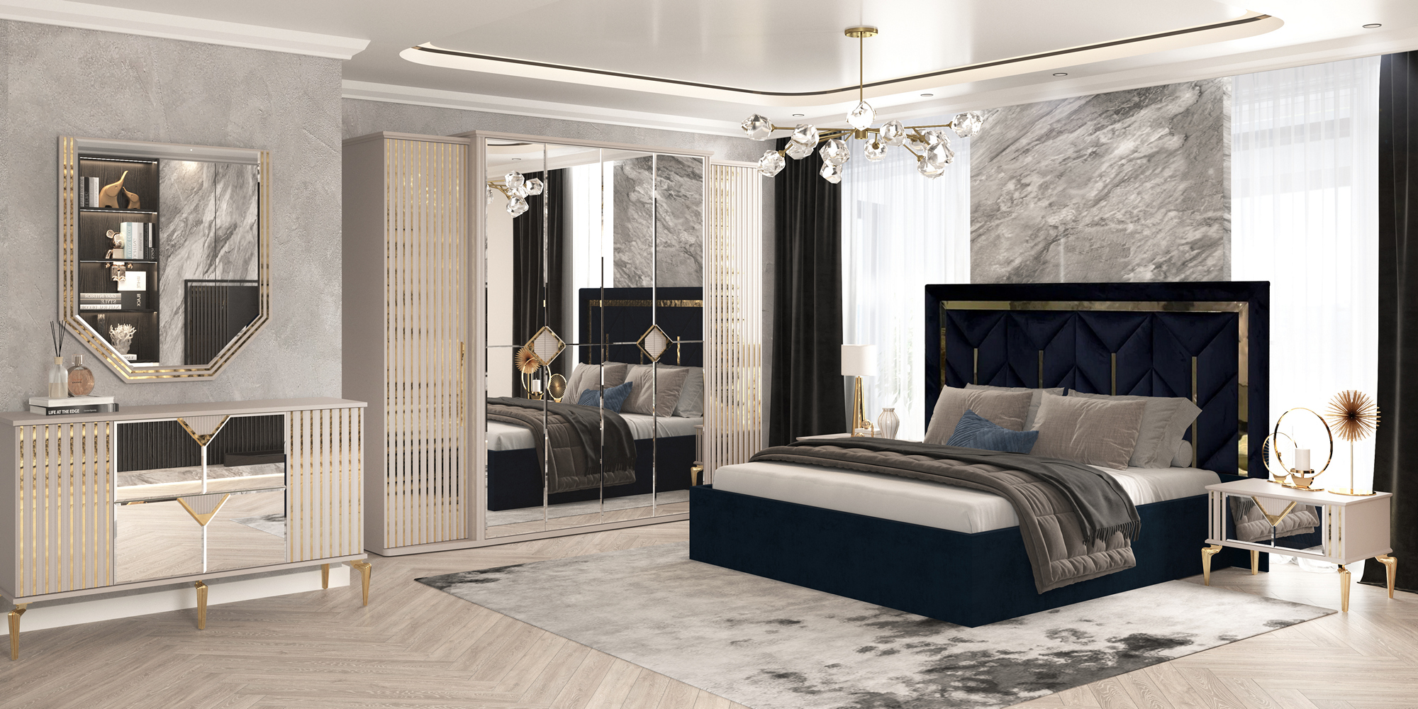 spalnya_mebel_ankara_zerkal Спальная мебель "Анкара" зеркальная | Мебельная фабрика "СКФМ"