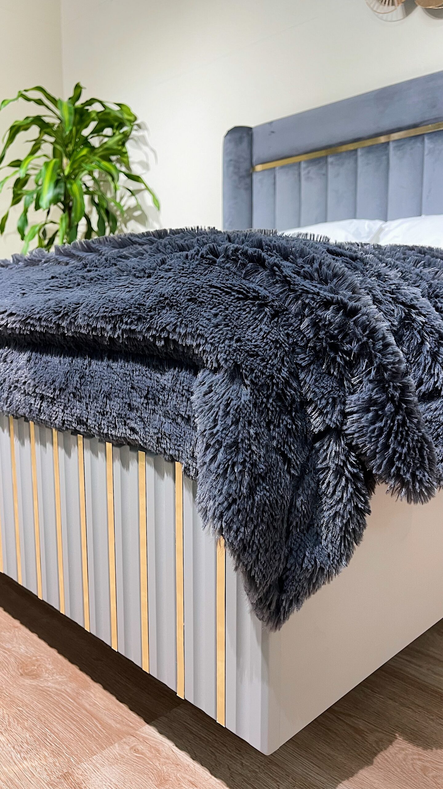 Спальная мебель "Сидея" серая | Детали 2