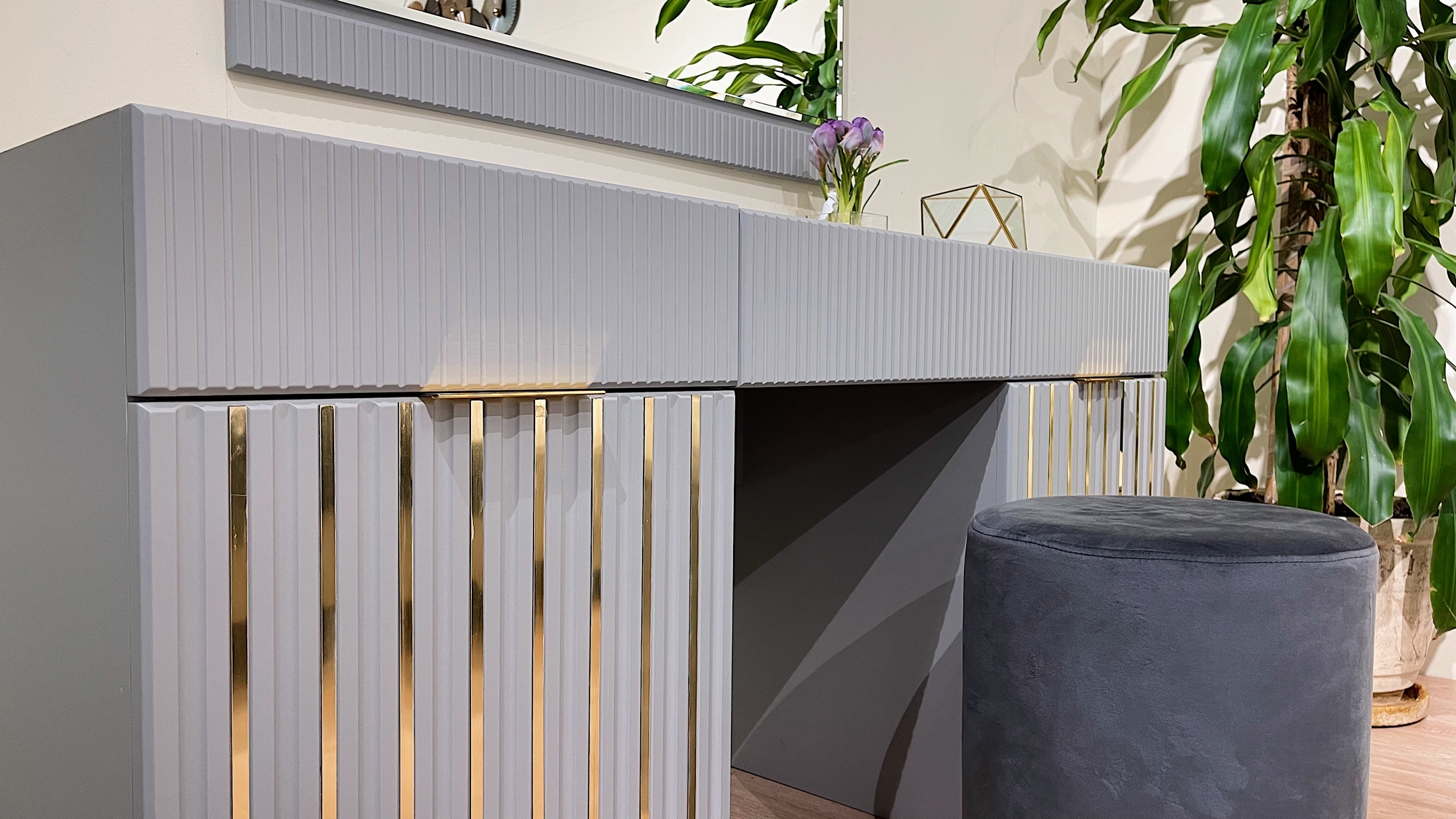 Спальная мебель "Сидея" серая | Детали 6