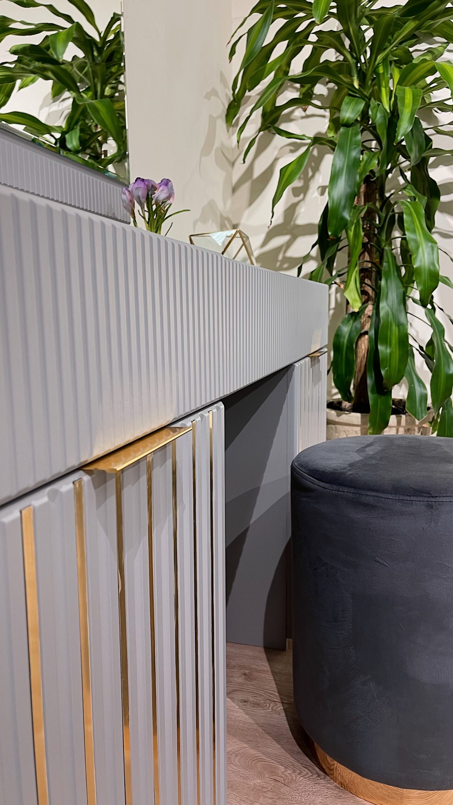 Спальная мебель "Сидея" серая | Детали 9