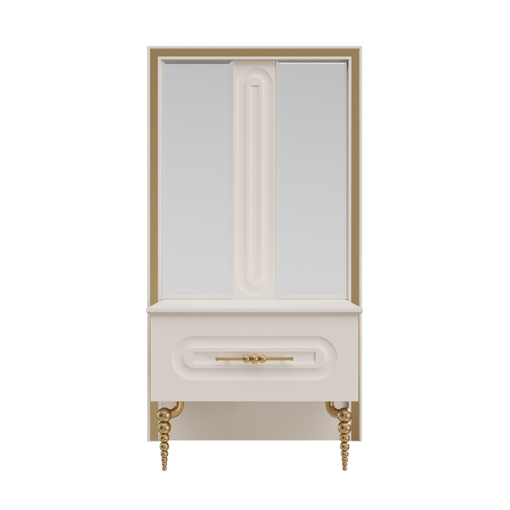 Тумбочка прикроватная_galaxy Спальная мебель "Галакси" Сатин | Тумба